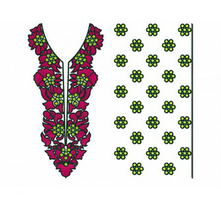 Nighty neck embroidery outlet designs